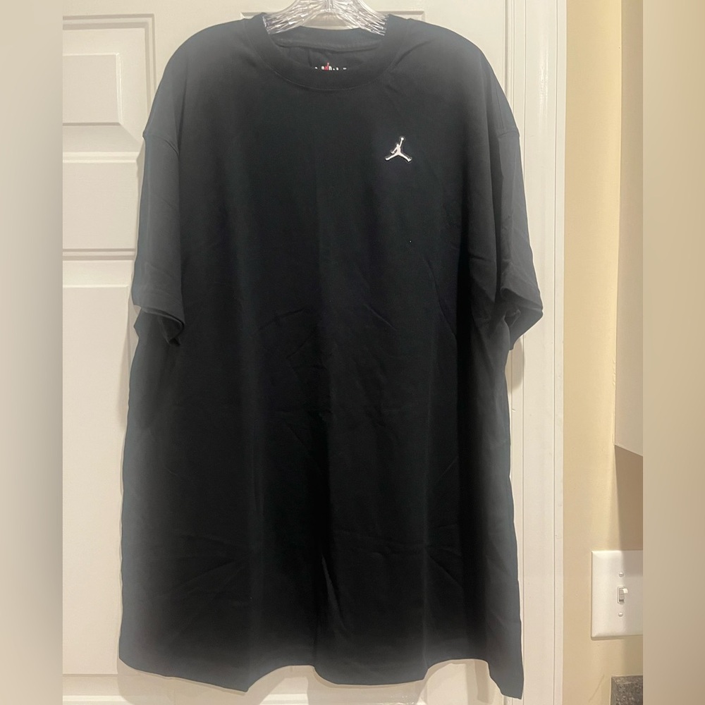 Jordan t shirt dress, black, size small, oversized fit